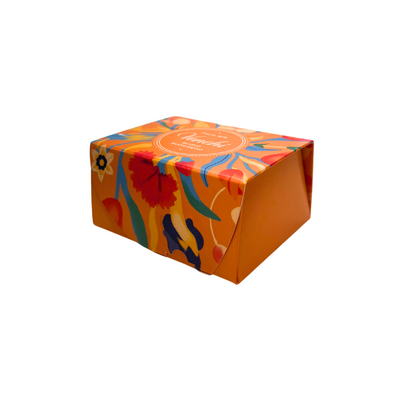 Baroque Orange Ballotin Gift Box 4 pieces Prendivoglia