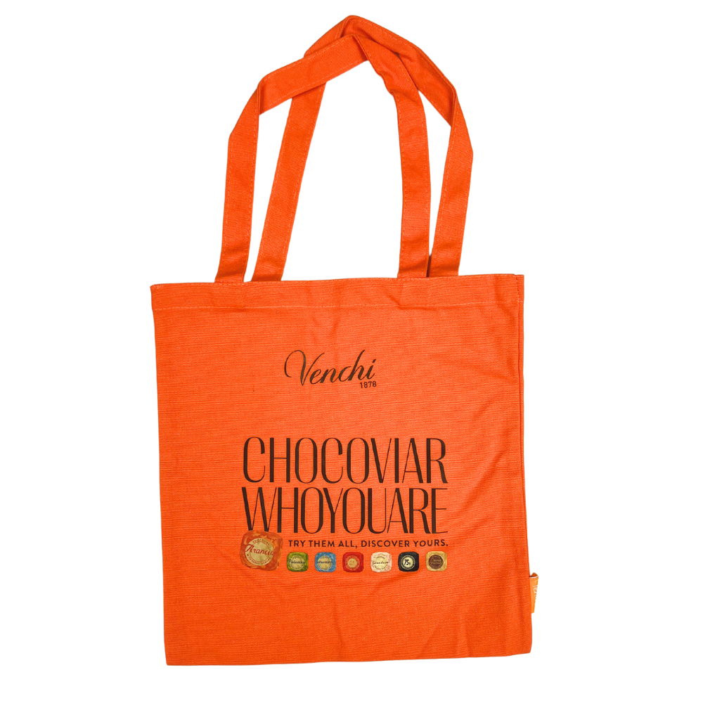 Chocoviar WHOYOUARE Tote Bag -  Orange